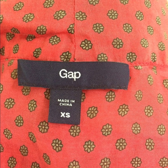 4/$15 SUPER SALE Cotton/Silk Print Blouse - Picture 3 of 4