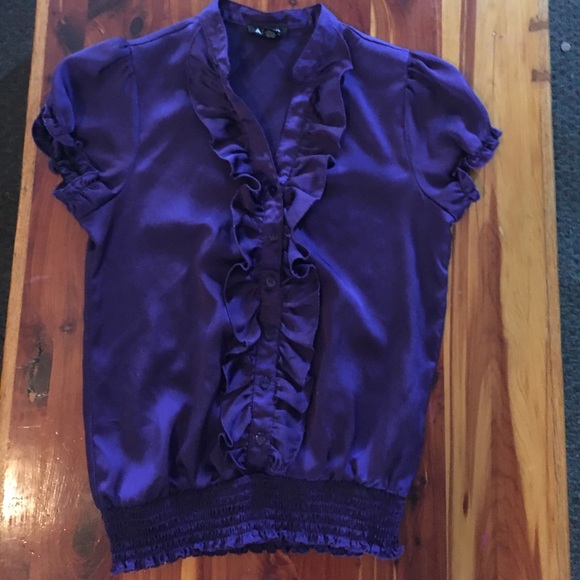Purple blouse - Picture 3 of 4
