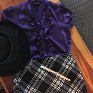 Purple blouse