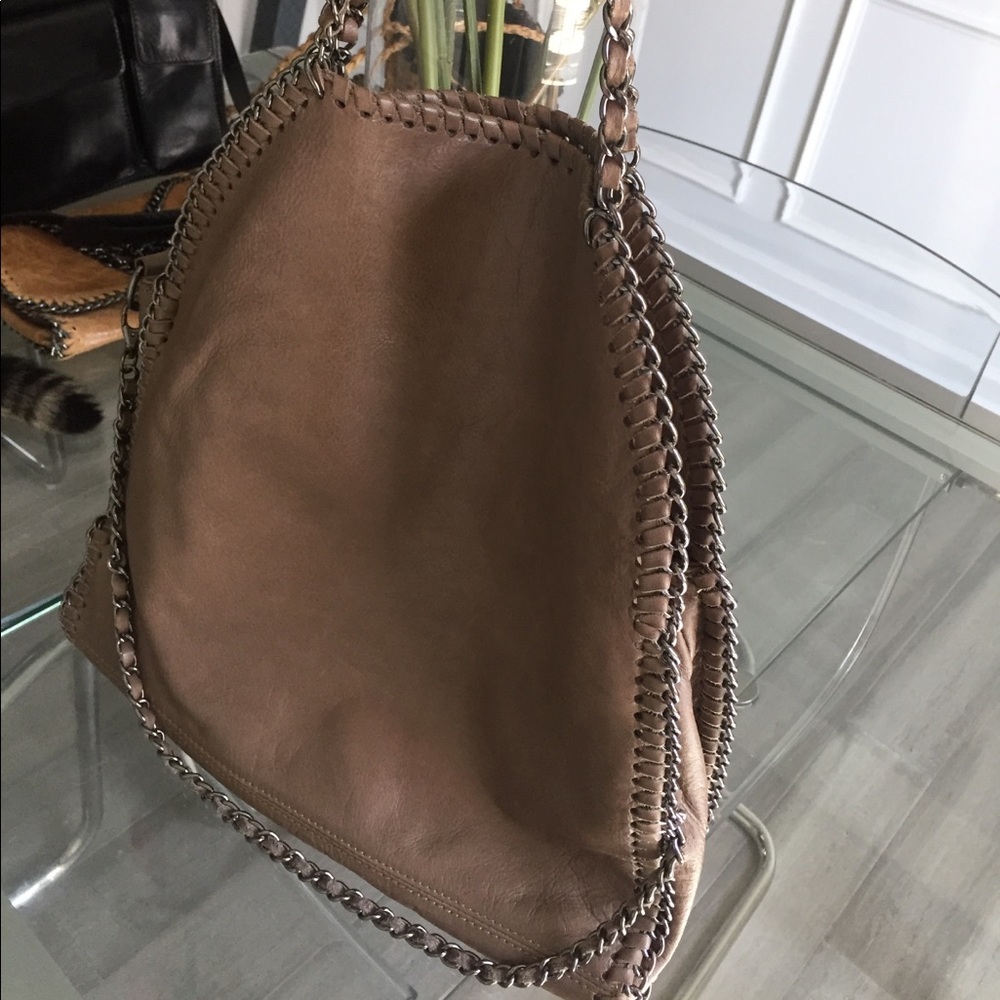 Stella McCartney Falabella inspired leather bag