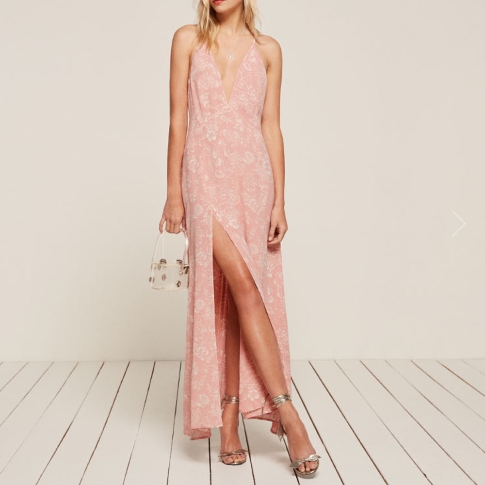 NWT Reformation Renee Dress in Sunburst - Size S