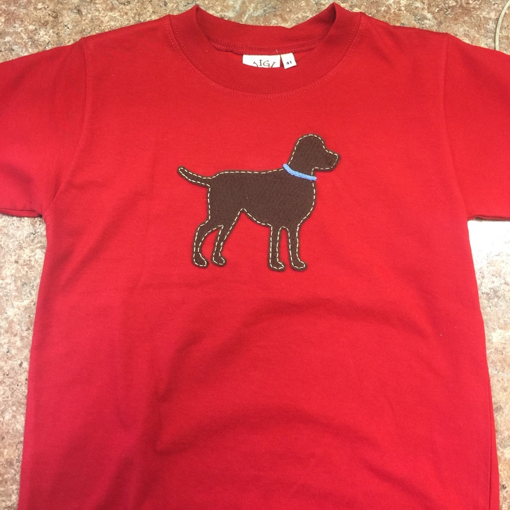 Luigi Chocolate Lab Tee