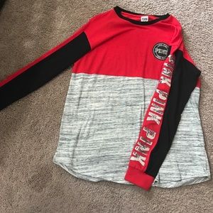 PINK VS long sleeve shirt.