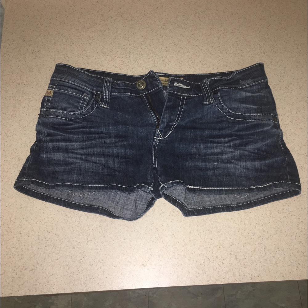BKE Big Star Blue Jean Denim Shorts