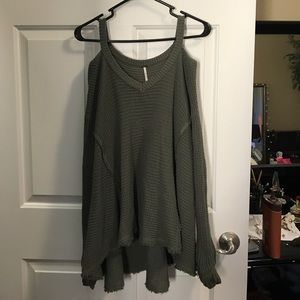Free People Off Shoulder Sweater