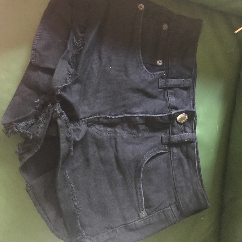 NWT AMERICAN EAGLE HI RISE FESTIVAL BLACK