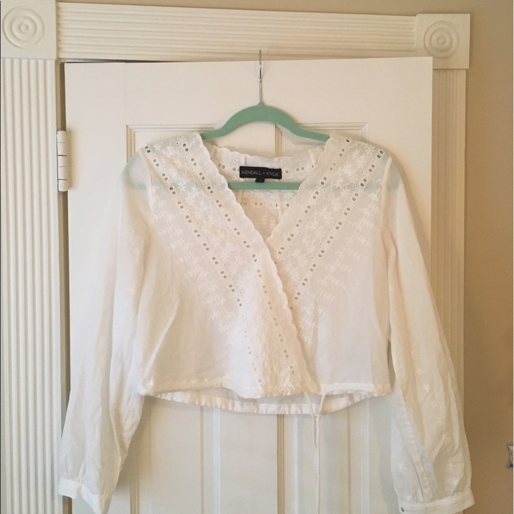 Kendall and Kylie crop top