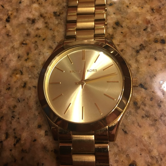Gold Michael Kors Watch
