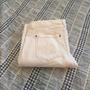 Athleta White Jeans, worn once!