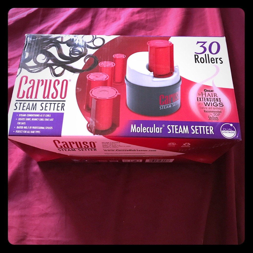 Caruso steam curl rollers