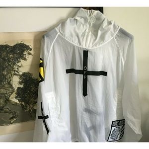 off white white cross boys noize hoodie