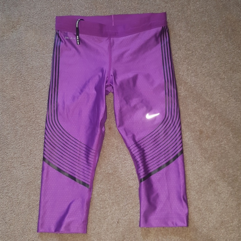Nike dri fit running capri sport pants leggings