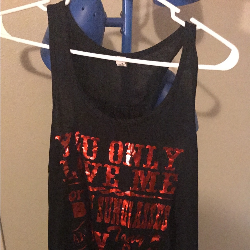 Black racer bank Miranda lambert tank