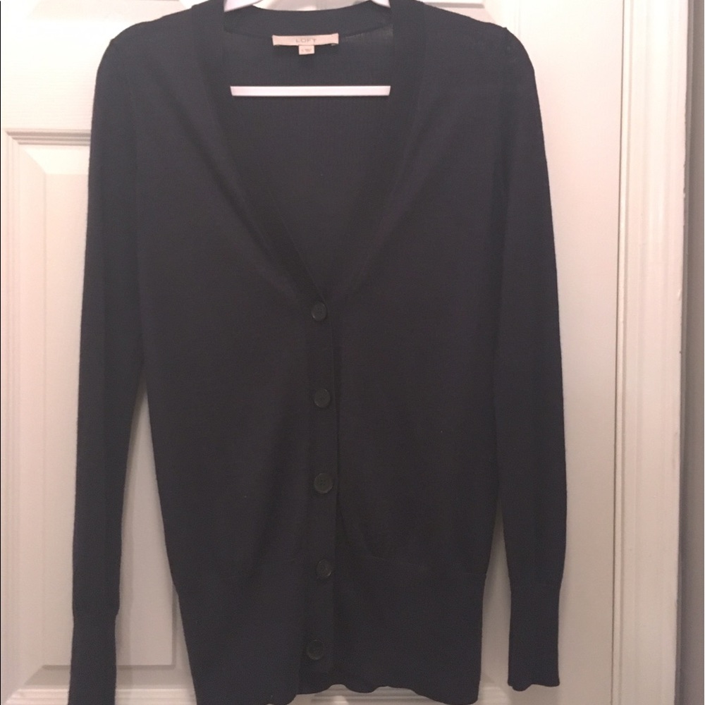 Loft long sleeve cardigan