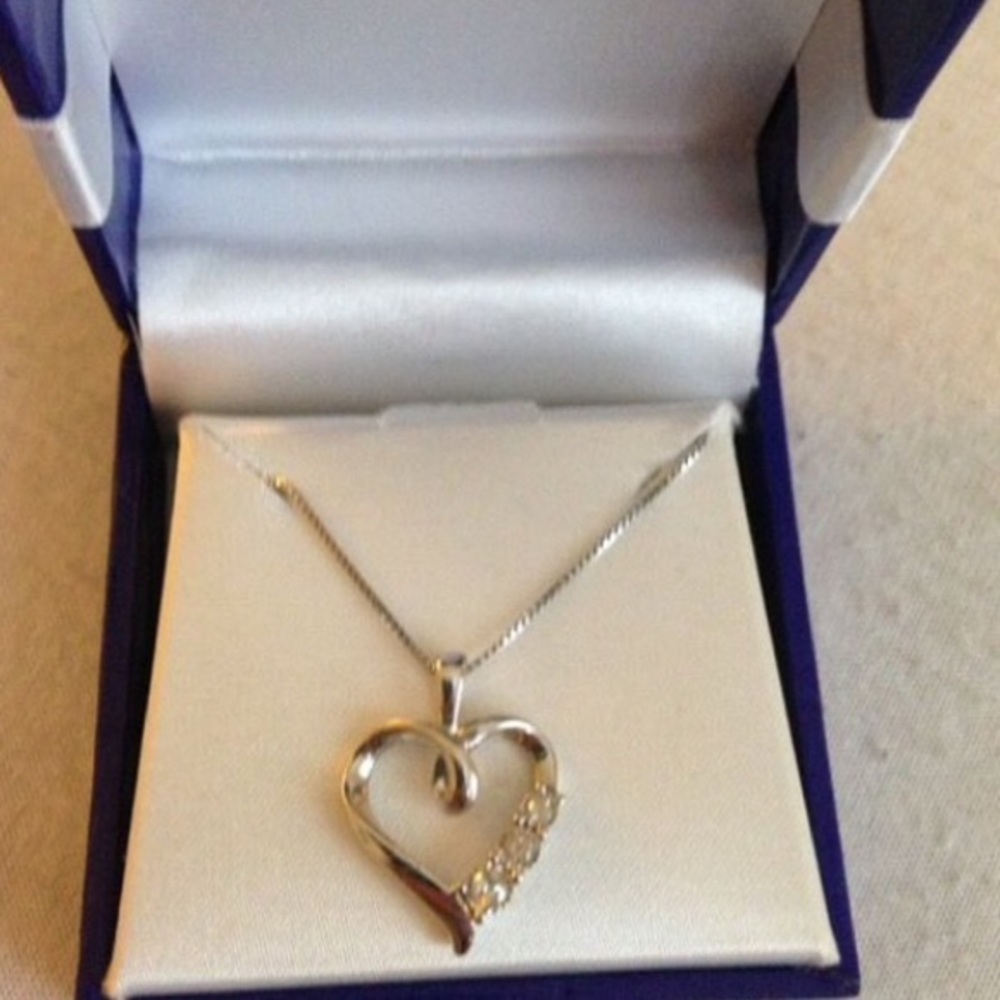 TruMiracle Diamond Heart Necklace
