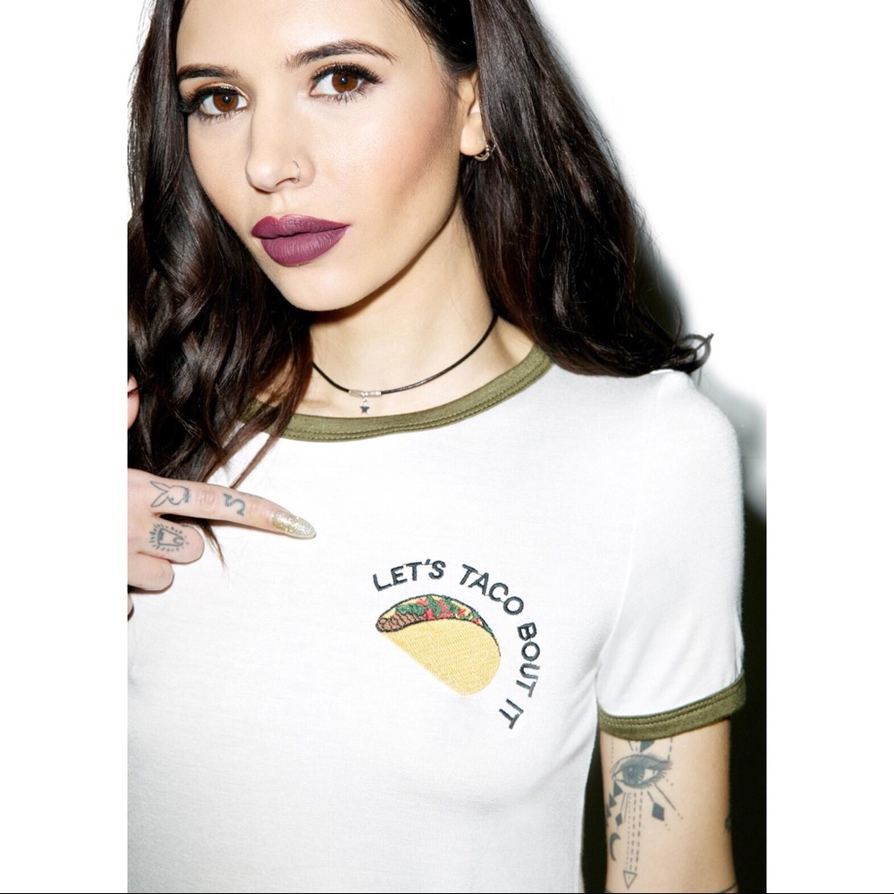 NWT* Let's Taco Bout It Tee