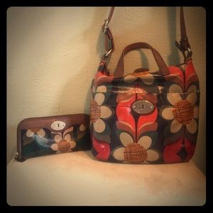Fossil purse and wallet