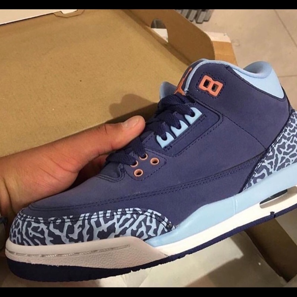 Air Jordan 3 "purple dust" size 8.5 9.5/10 og all