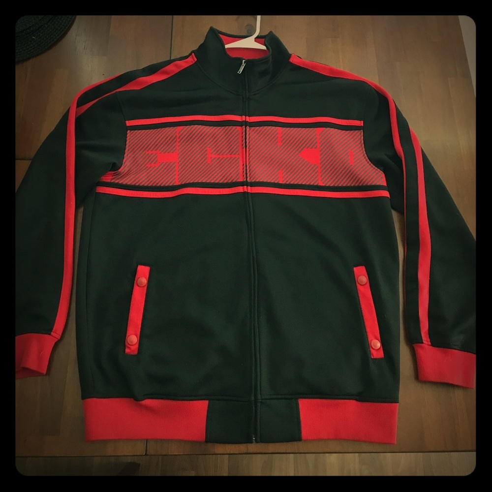 Red and Black Ecko hoodie