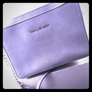 Authentic Grey Michael Kors purse