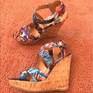 5 inch Floral Wedge Heel🌺🌼🌸