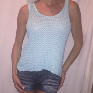 Cute mint green summer top