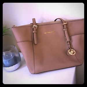 Authentic Tan Michael Kors purse