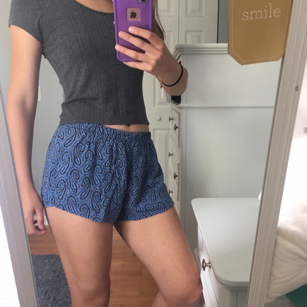 Brandy Melville Paisley Shorts