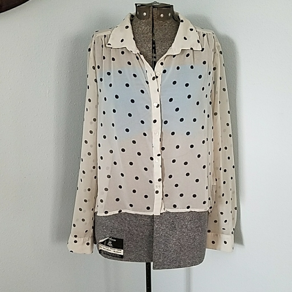 Forever 21 long sleeve blouse