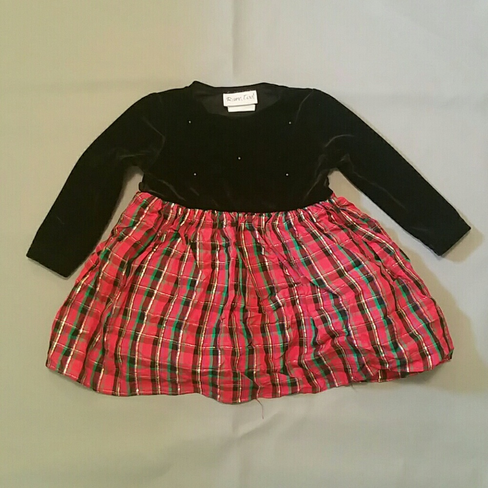 Girls 'Rare, too!' Holiday Party Dress 2T