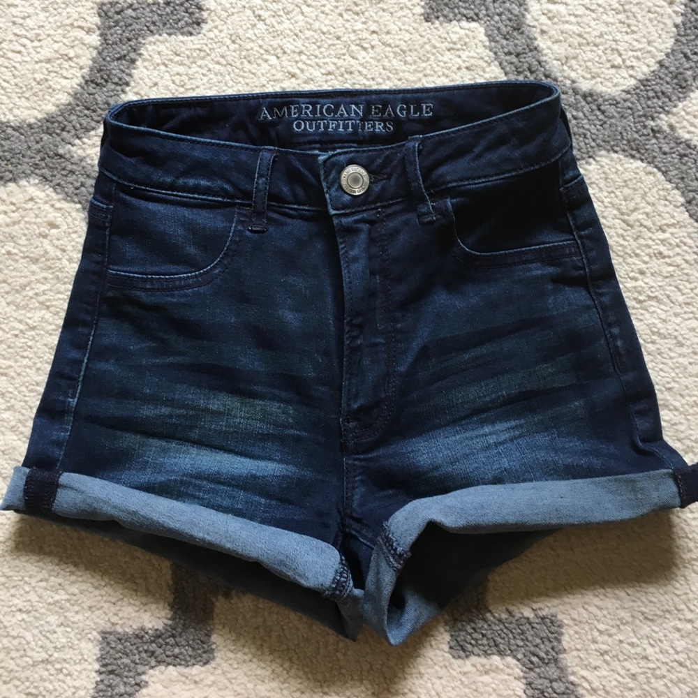 American eagle high rise shorts super stretch 0