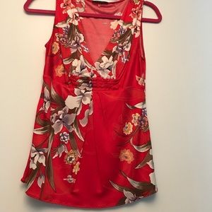 Silk red top! Elie Tahari