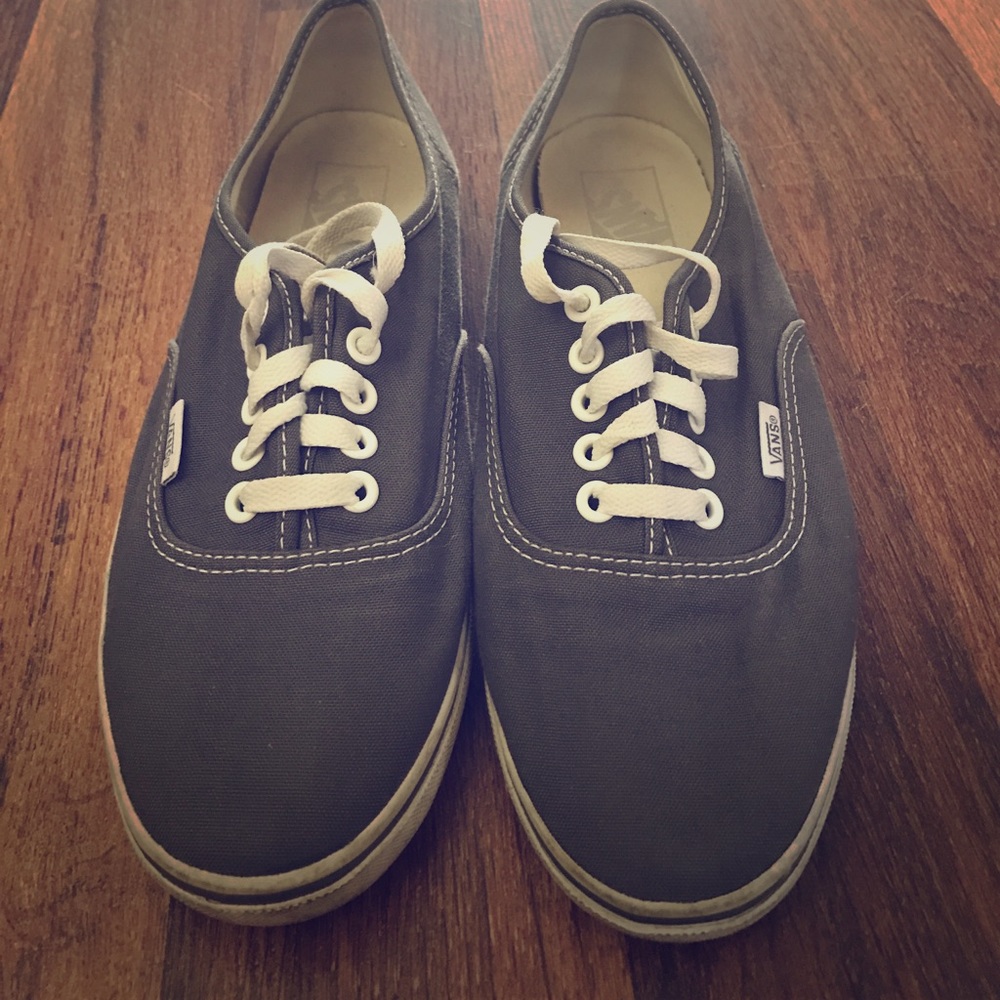 Grey size 9 vans
