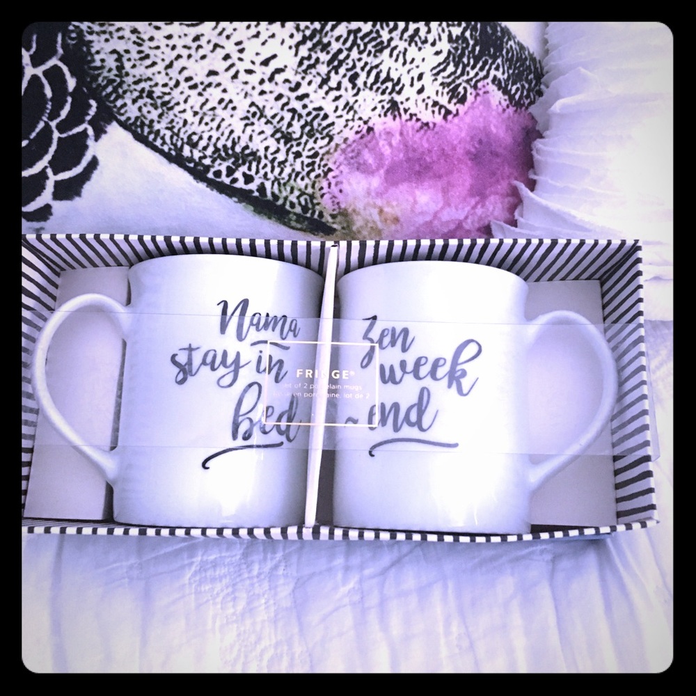Perfect Gift ✌🏼Porcelain Mugs Namastay and Zen