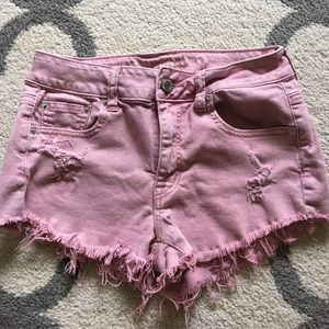 American eagle high rise shorts stretch 2