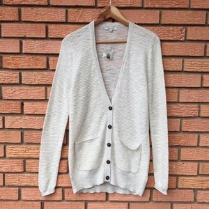 NWT madewell striped graduate cardigan sweater