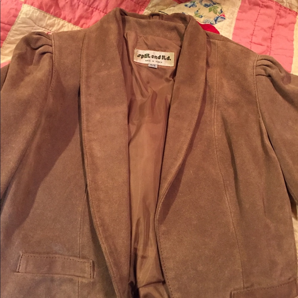 Leather (suede) jacket