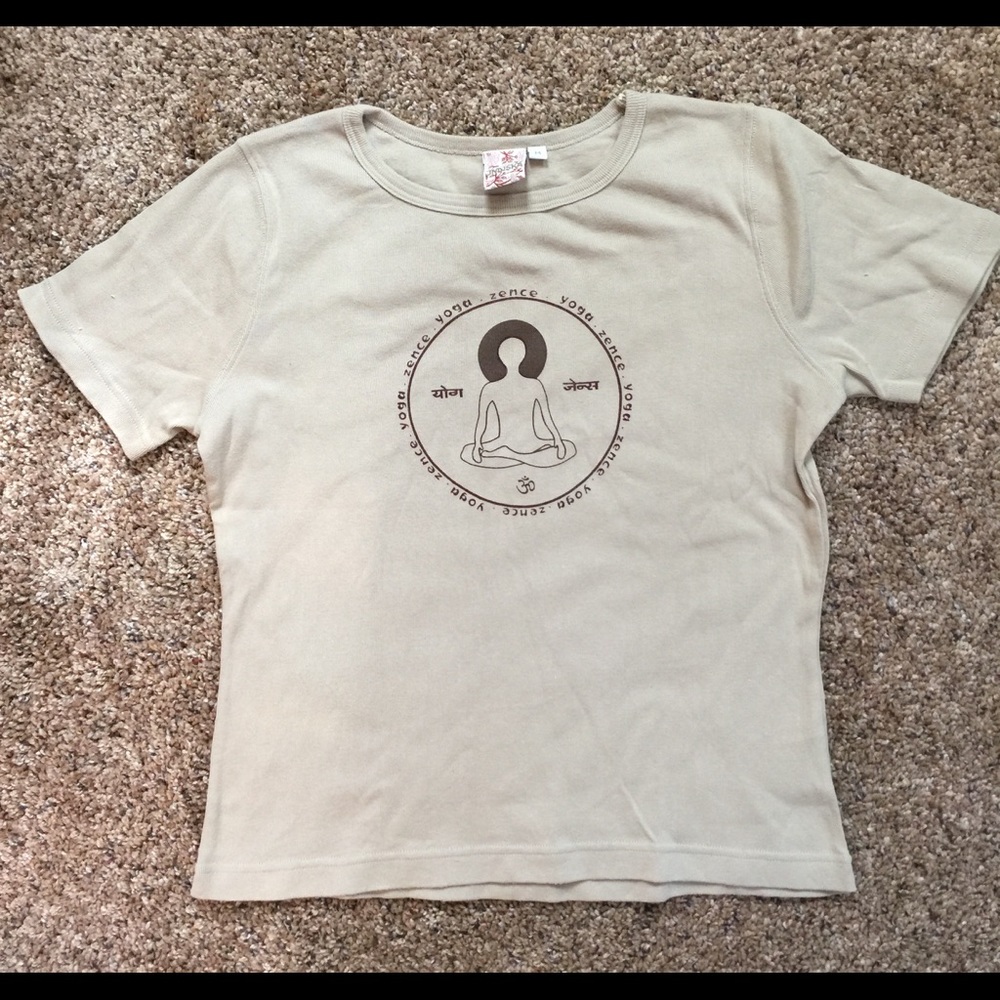 One of a kind yoga t-shirt