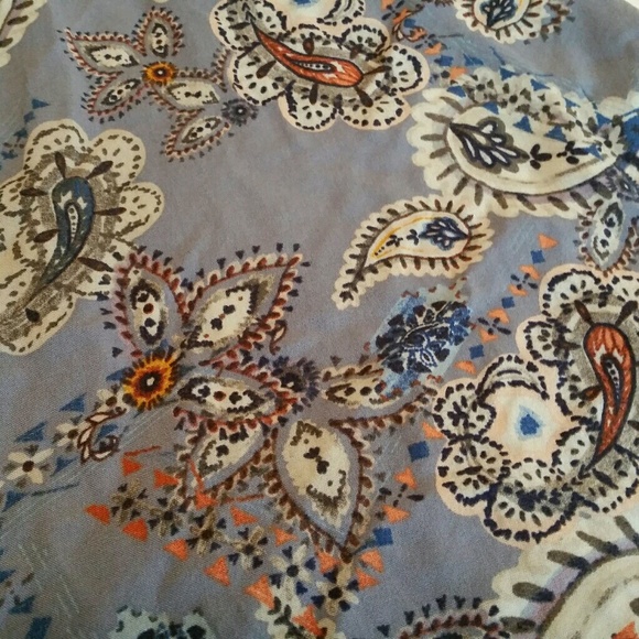 Kendall & Kylie Purple Paisley Strappy Sundress - Picture 5 of 6