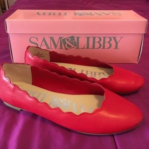 Sam & Libby Red Flats