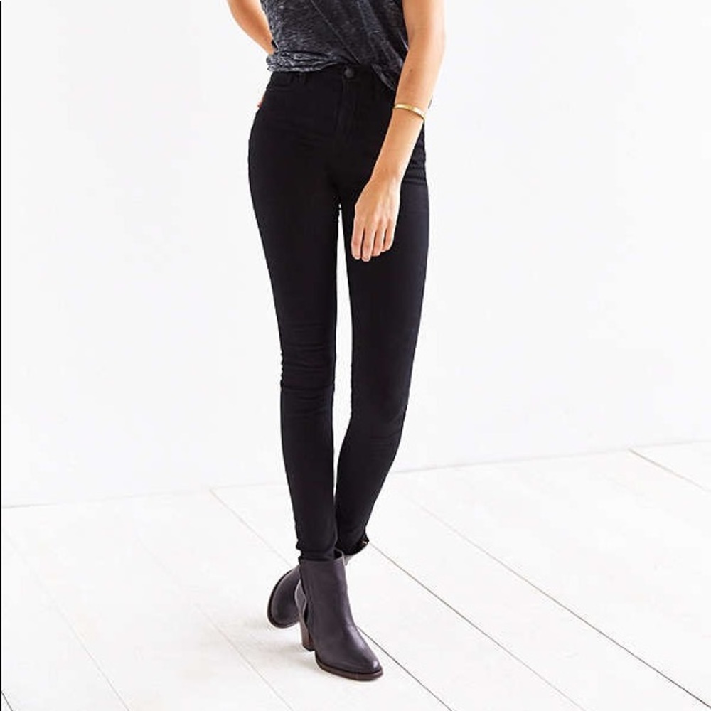 BDG Black High Waisted Jeans
