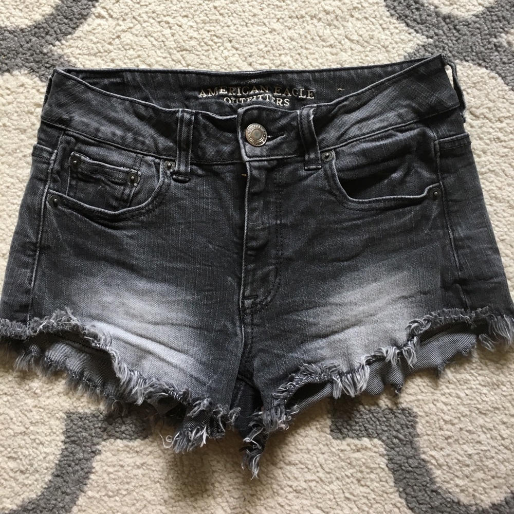 American eagle high rise shorts stretch 2