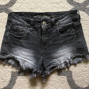 American eagle high rise shorts stretch 2