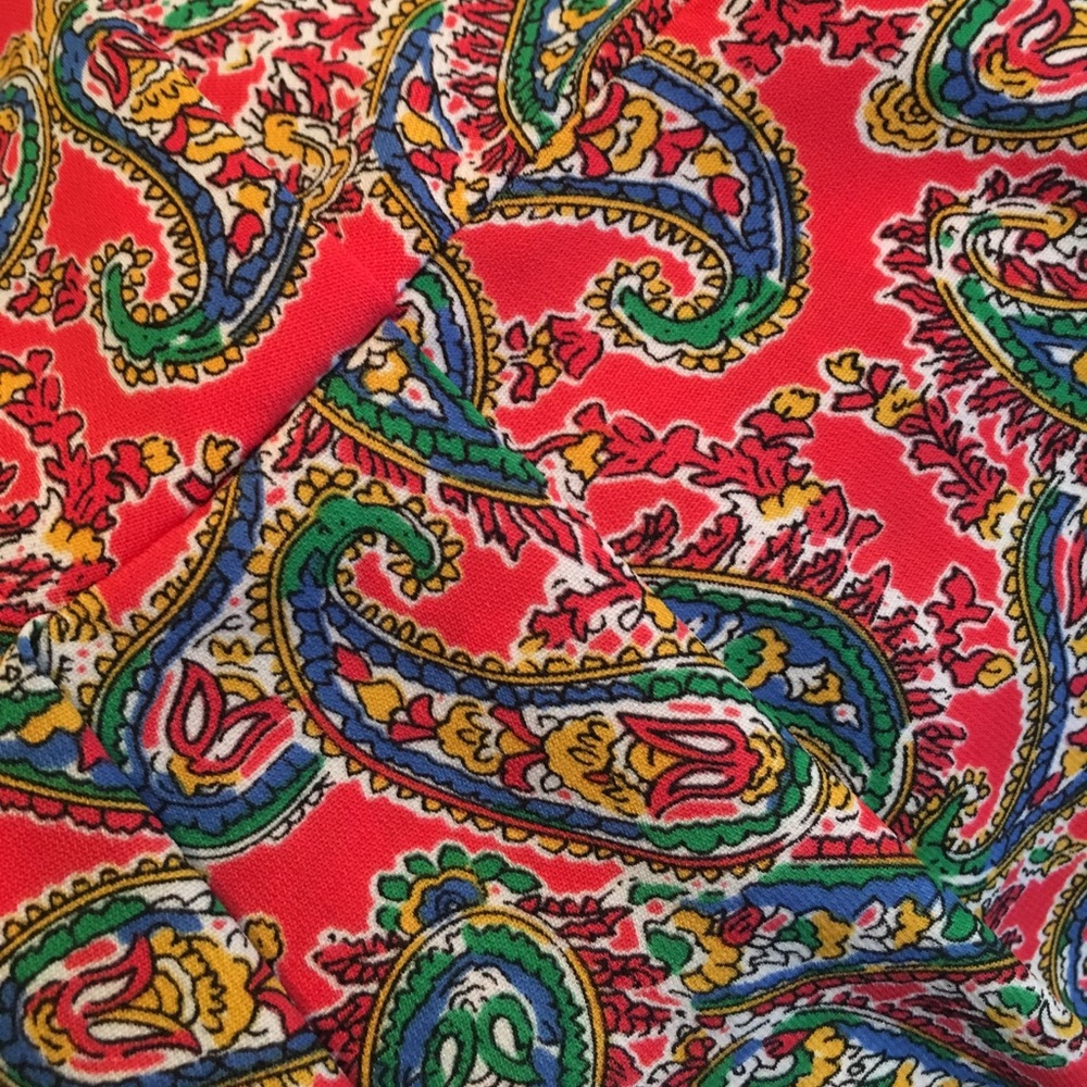 Paisley Print Romper - Picture 4 of 4