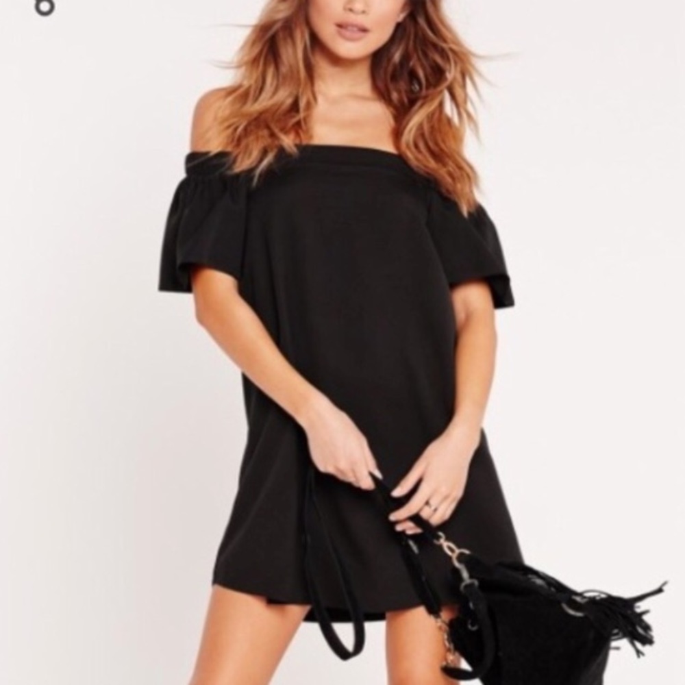 ASOS off the shoulder dress