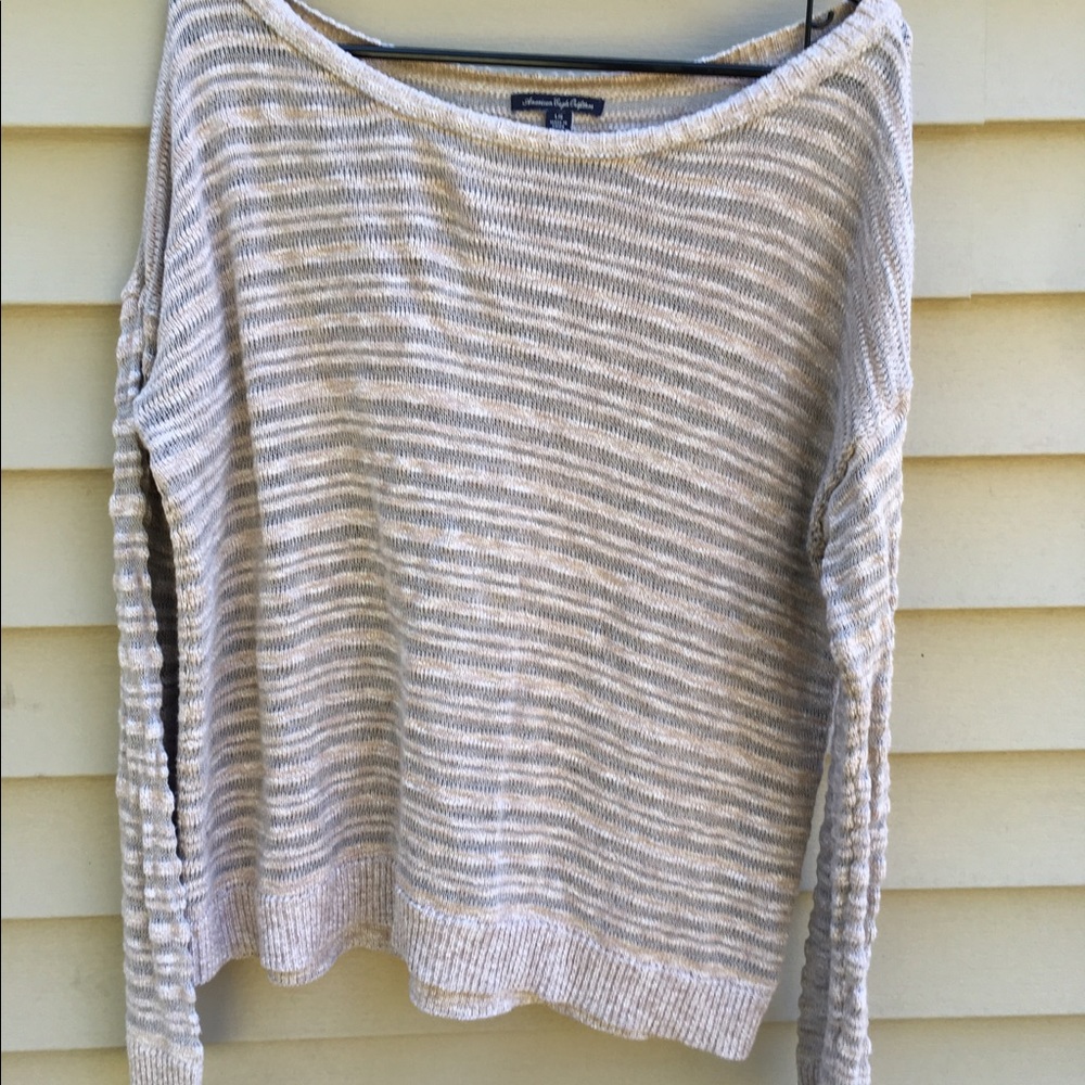 American Eagle Taupe sweater