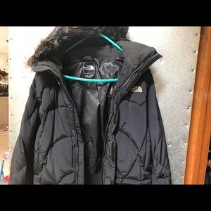 Women's hooded winter coat.  Worn a few times