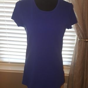 Royal blue t-shirt