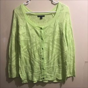 American Eagle Sweater- button down