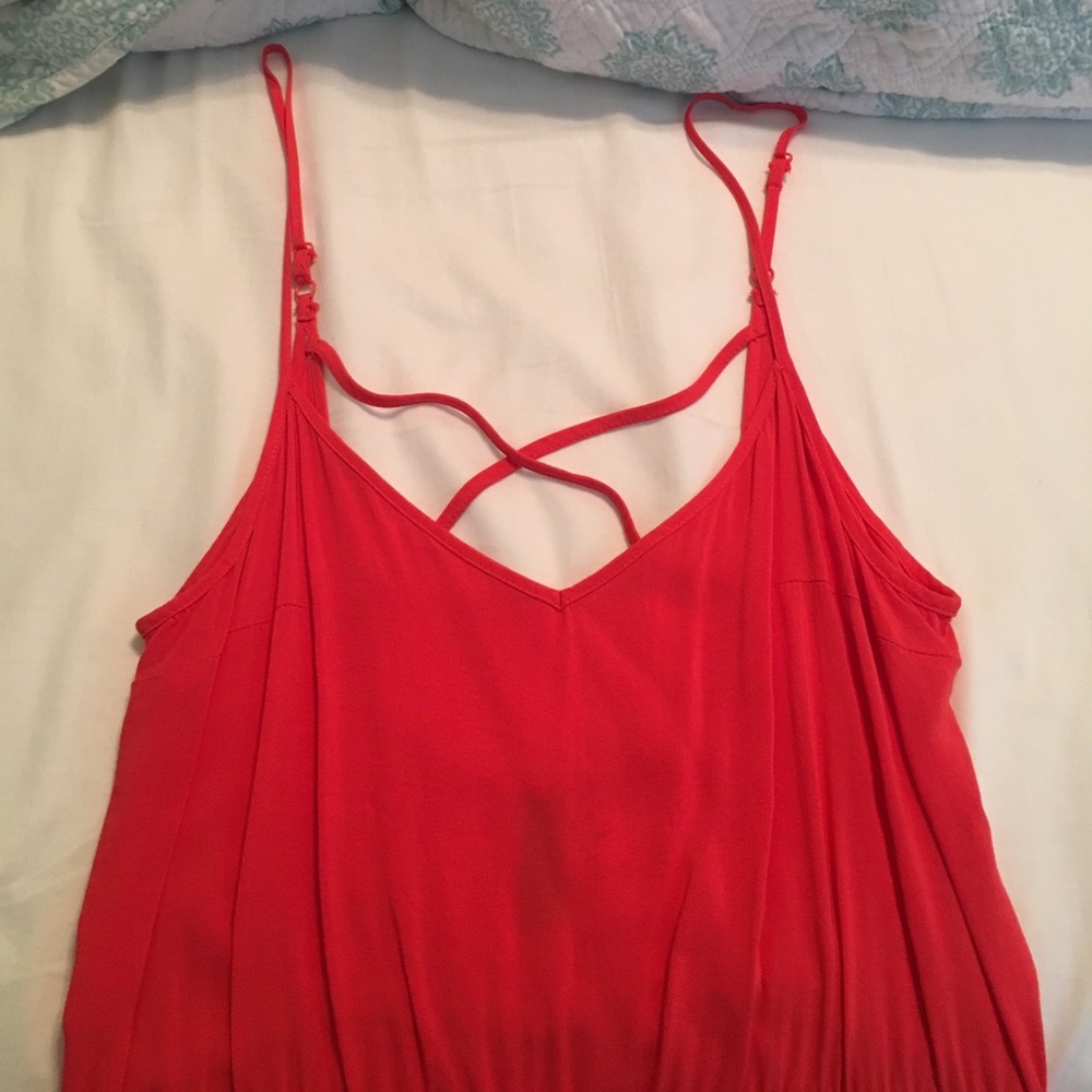 Coral Romper